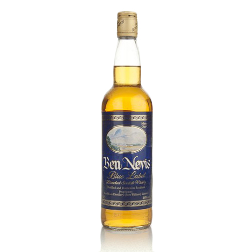 Ben Nevis Blue Label blended whisky