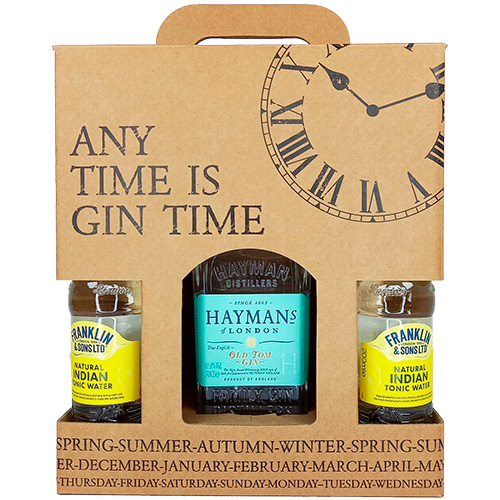 Gin Time - Hayman's Old Tom Gin & 4 x Indian Tonic