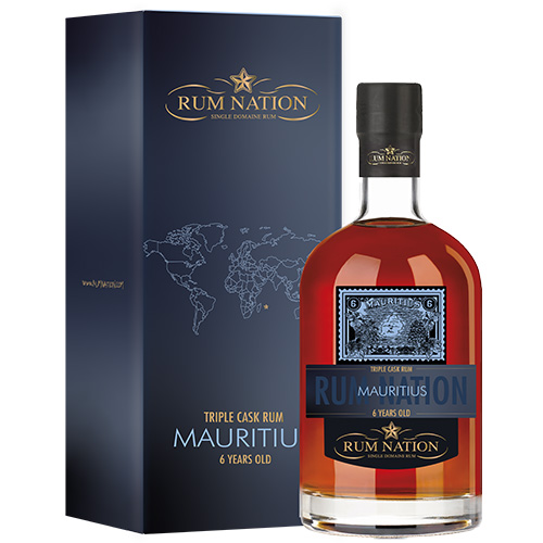 Rum Nation - Mauritius 6 år Triple Cask Rum