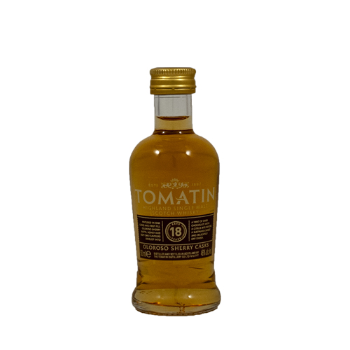 Tomatin 18 år Single Highland Malt Scotch Whisky - 5cl