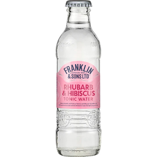 Franklin & Sons Mixer - Rhubarb with Hibiscus - 20cl